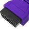 Câble de diagnostic mâle OBD2 bleu 16 broches compatible avec le logiciel de numérisation Fiat ECU