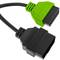 OBD2 Yellow 16 Pin Male Diagnostic Cable Compatible with Fiat ECU Scan Software 209mm