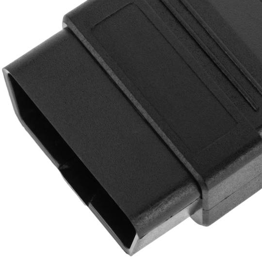 Câble de diagnostic OBD2 violet 16 broches mâle compatible avec le logiciel Fiat ECU Scan 208 mm