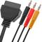 Cavo diagnostico OBD II da 16 pin femmina a tre spine a banana maschio compatibile con Bosch KTS