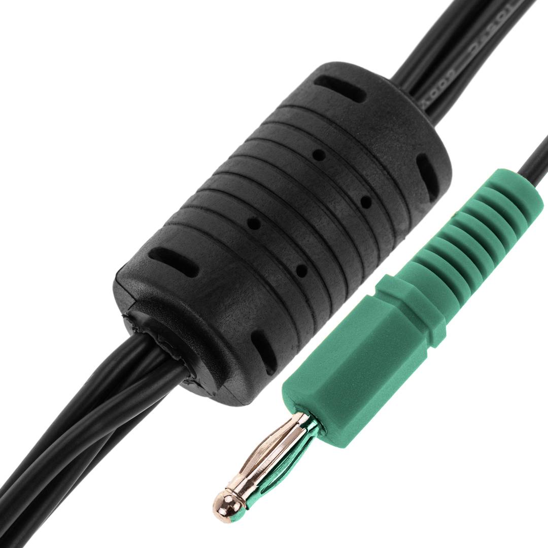 Cavo diagnostico OBD II da 16 pin femmina a cinque spine a banana maschio con Meganet compatibile con Bosch KTS