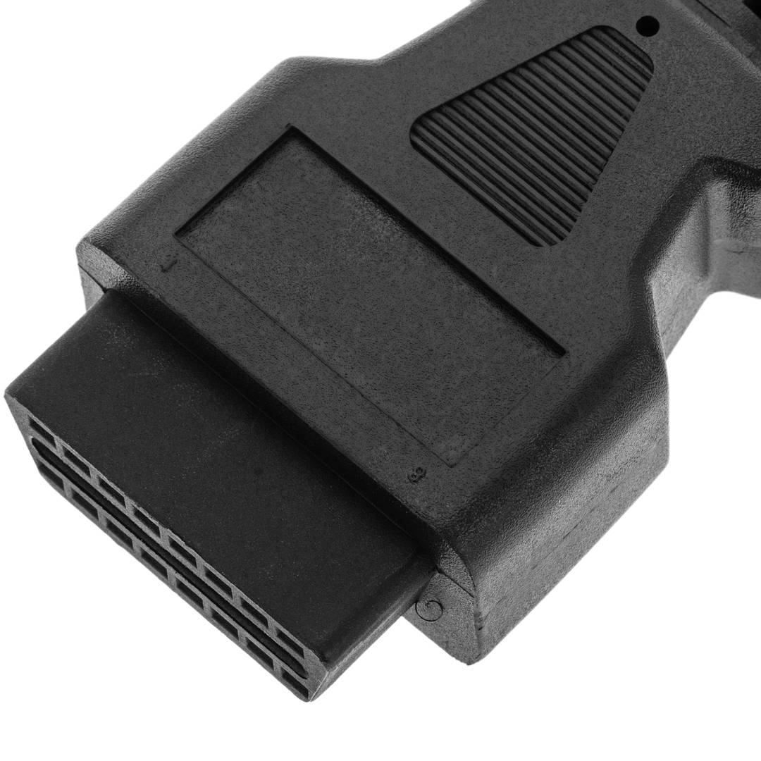 OBD2 diagnostic cable double female 9 and 6 pin compatible with trucks 60cm