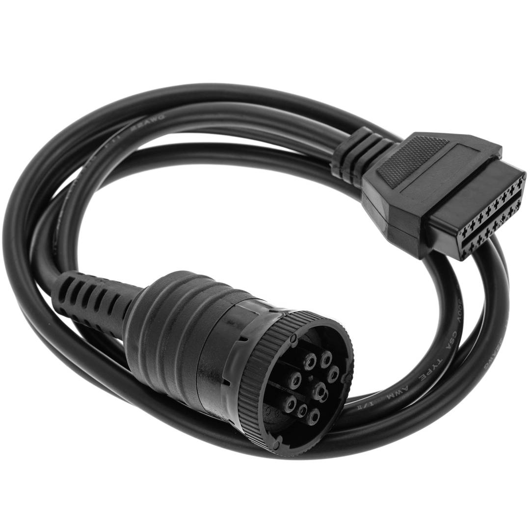 Cable de diagnóstico OBD2 9 pin hembra compatible con camión