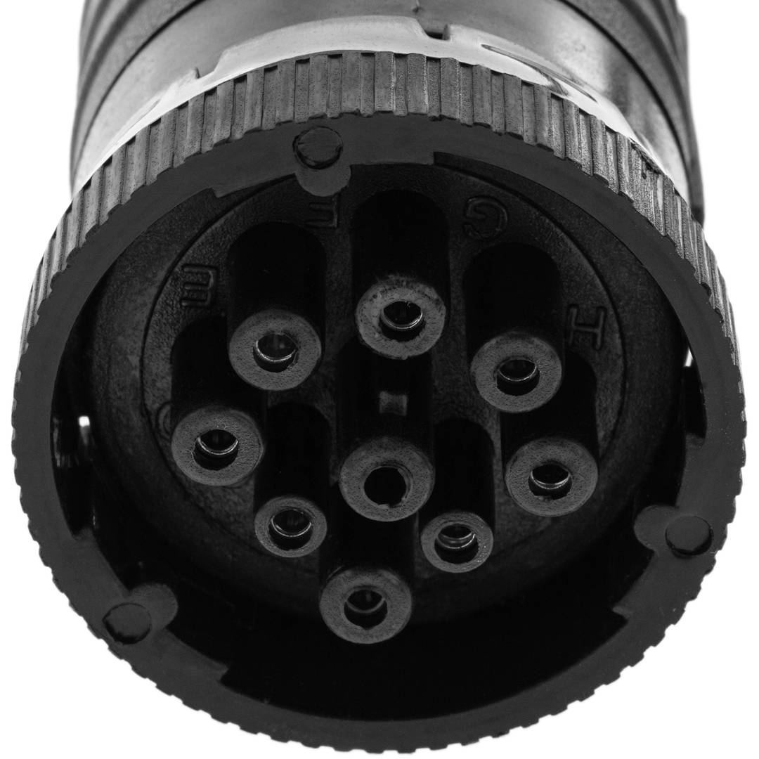 Cable de diagnóstico OBD2 9 pin hembra compatible con camión