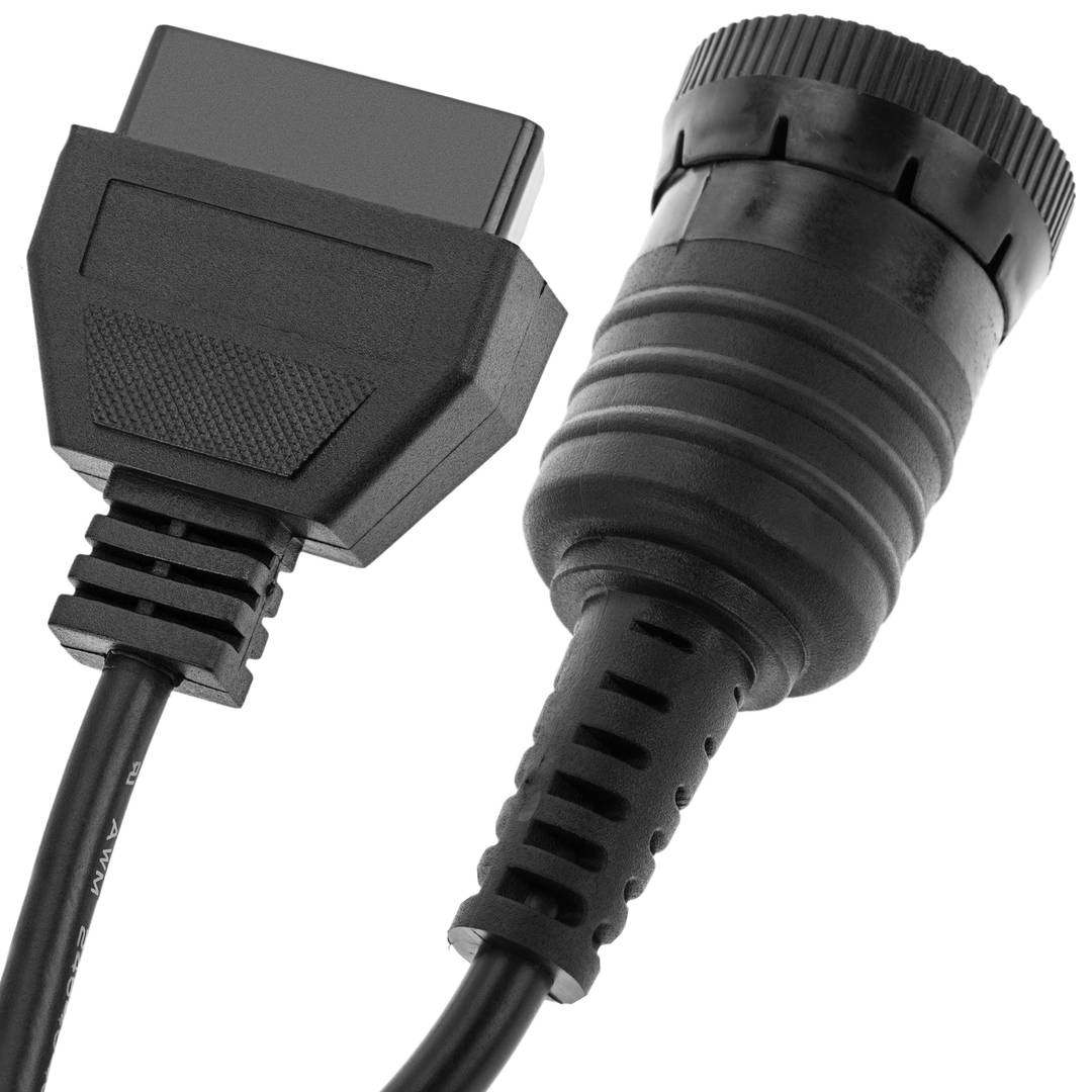 Cable de diagnóstico OBD2 9 pin hembra compatible con camión