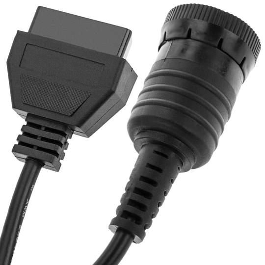 Cable de diagnóstico OBD2 9 pin hembra compatible con camión
