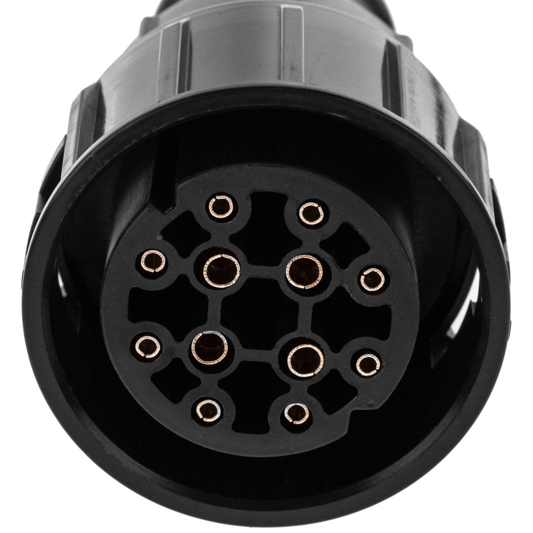OBD2 12 pin female diagnostic cable compatible with MAN vehicles