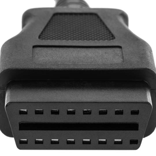 Cable de diagnóstico OBD2 a conector Knorr 7 pin macho