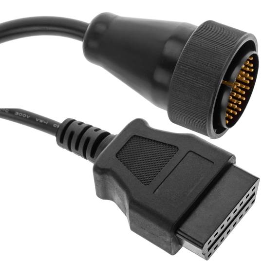 OBD2 37 pin male diagnostic cable compatible with MAN vehicles 49 cm