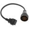 OBD2 37 pin male diagnostic cable compatible with MAN vehicles 49 cm