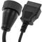 OBD2 37 pin male diagnostic cable compatible with MAN vehicles 49 cm