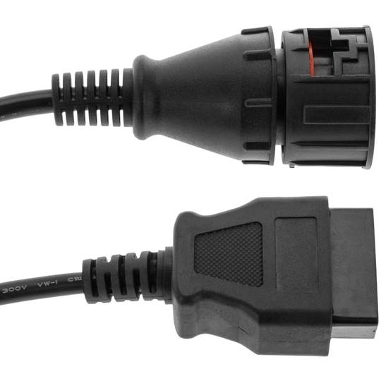 12-pinowy żeński kabel diagnostyczny OBD2 kompatybilny z pełnymi pinami pojazdów MAN