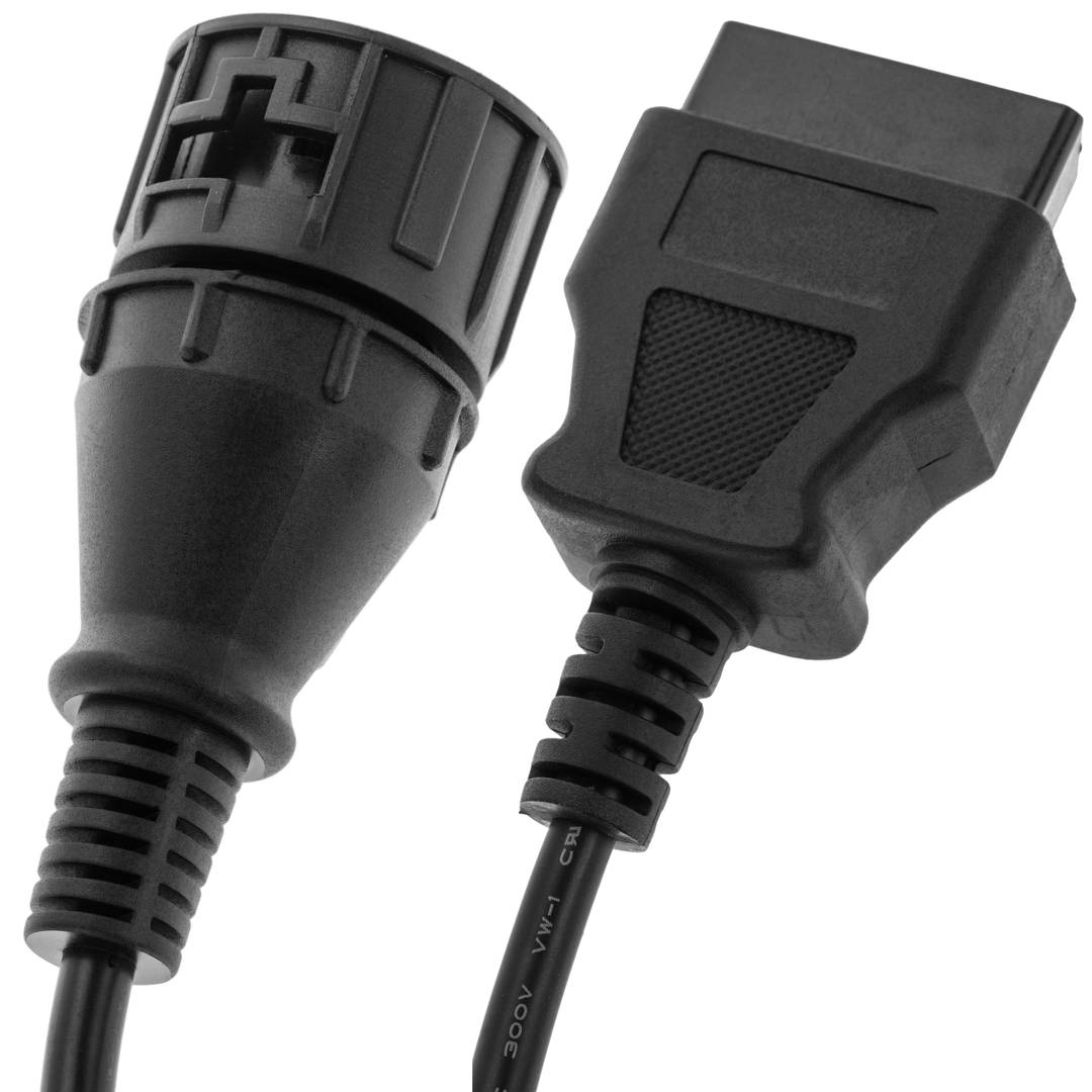 12-pinowy żeński kabel diagnostyczny OBD2 kompatybilny z pełnymi pinami pojazdów MAN