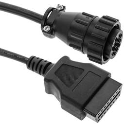 Cable de diagnóstico OBD2 16 pin hembra compatible con camiones Scania de 315 mm