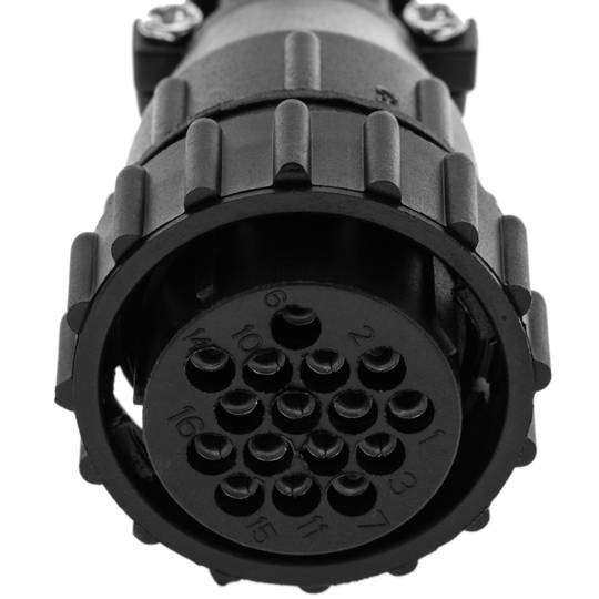 Câble de diagnostic femelle OBD2 16 broches compatible avec les camions Scania de 315 mm