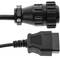 Câble de diagnostic femelle OBD2 16 broches compatible avec les camions Scania de 315 mm