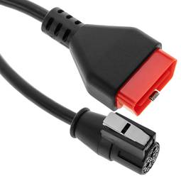 Cavo diagnostico OBD2 16 pin femmina compatibile con Renault Can Clip