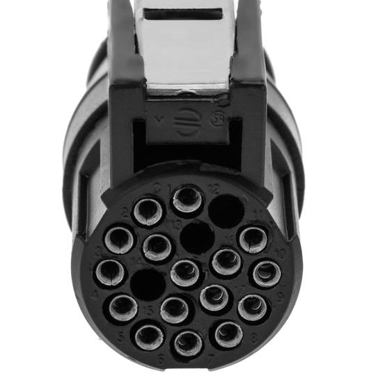 OBD2 16-pins vrouwelijke diagnostische kabel compatibel met Renault Can Clip