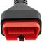 OBD2 16-pins vrouwelijke diagnostische kabel compatibel met Renault Can Clip