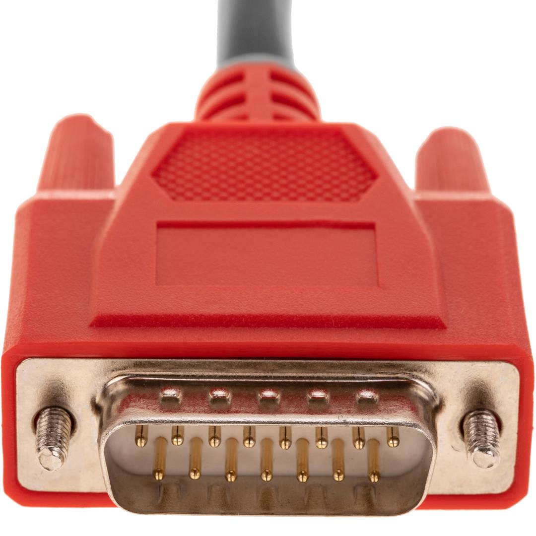 Cable extensor DB15 pin mascle a DB15 femella compatible amb màquina de diagnòstic Autel