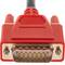 Cable extensor DB15 pin mascle a DB15 femella compatible amb màquina de diagnòstic Autel