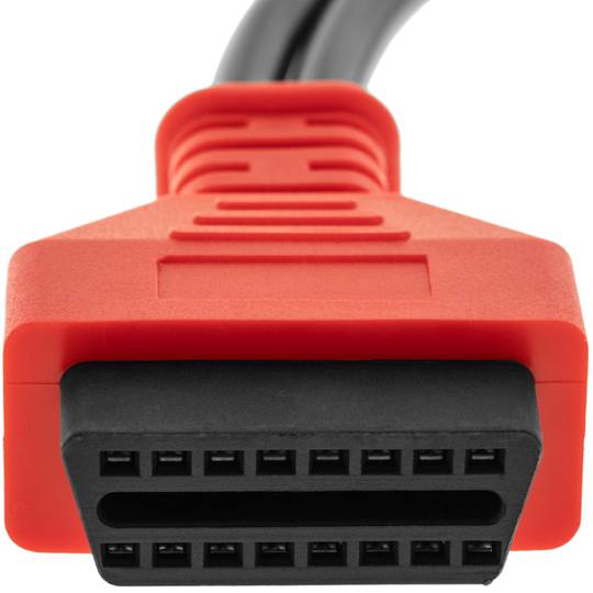 Cabo de diagnóstico OBD2 macho duplo de 12 e 8 pinos compatível com máquina Chrysler e Autel