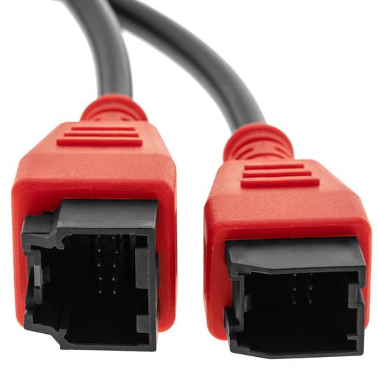 Cabo de diagnóstico OBD2 macho duplo de 12 e 8 pinos compatível com máquina Chrysler e Autel