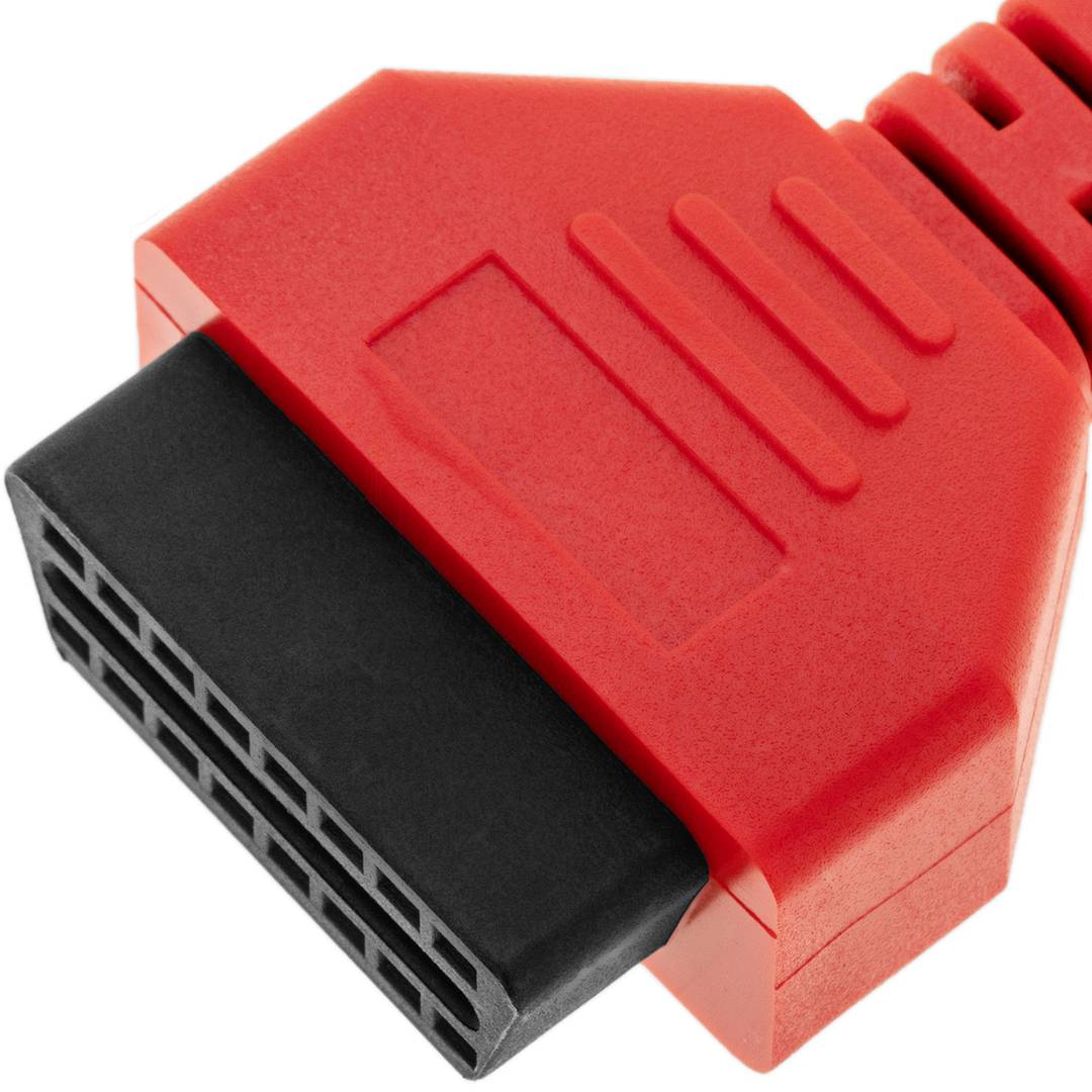 Cabo de diagnóstico OBD2 macho duplo de 12 e 8 pinos compatível com máquina Chrysler e Autel
