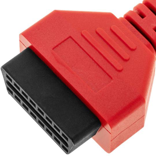 Cabo de diagnóstico OBD2 macho duplo de 12 e 8 pinos compatível com máquina Chrysler e Autel