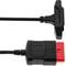 OBD2 16 broches mâle à DS150 câble de diagnostic femelle compatible avec la machine TCS CDP