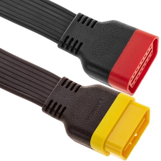 OBD2 16-poliges Verlängerungskabel von Stecker auf Buchse, kompatibel mit dem Launch-Diagnosegerät