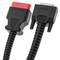 Cable de diagnóstico OBD2 16 pin macho a DB15 pin hembra de 205 cm