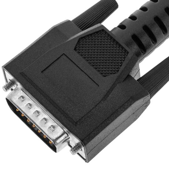 Cable de diagnóstico OBD2 16 pin macho a DB15 pin hembra de 205 cm