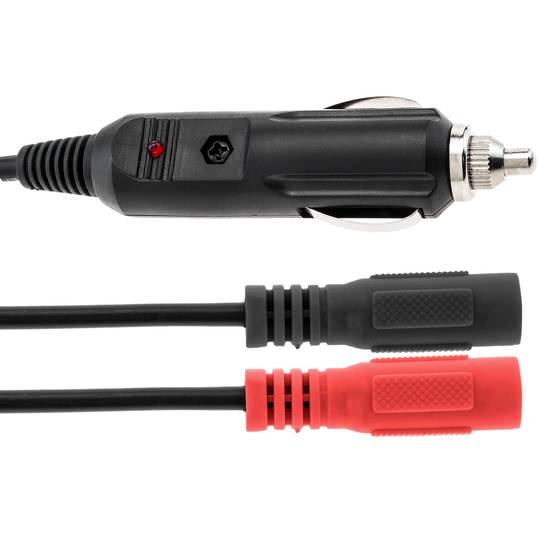 Adattatore per clip a coccodrillo per batteria da 20 AMP a connettore femmina per accendisigari da 49 cm per auto