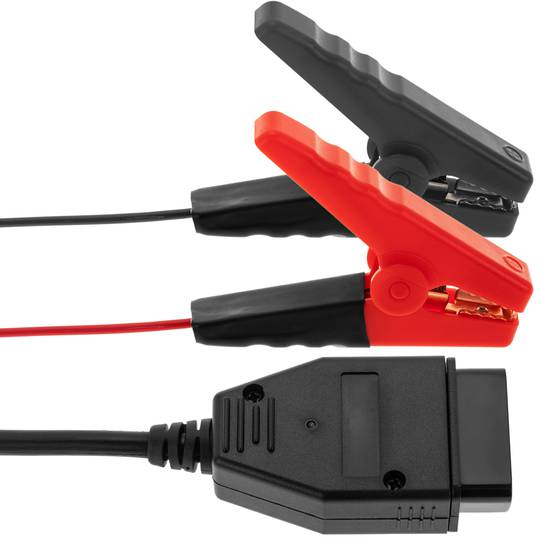 BT88 OBD2 16 Pin Male to Alligator Clips Diagnostic Cable for Car Battery