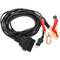 Câble de diagnostic OBD2 16 broches femelle vers pinces crocodiles et connecteur lignes K et L