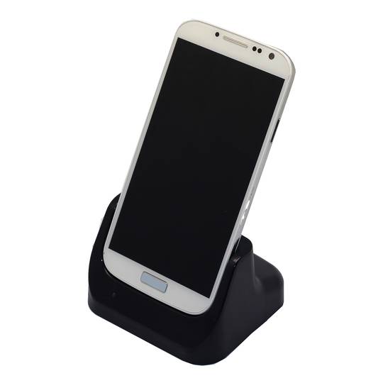 Bressol de càrrega i sincronització per telèfon mòbil smartphone Samsung Galaxy S4 I9500
