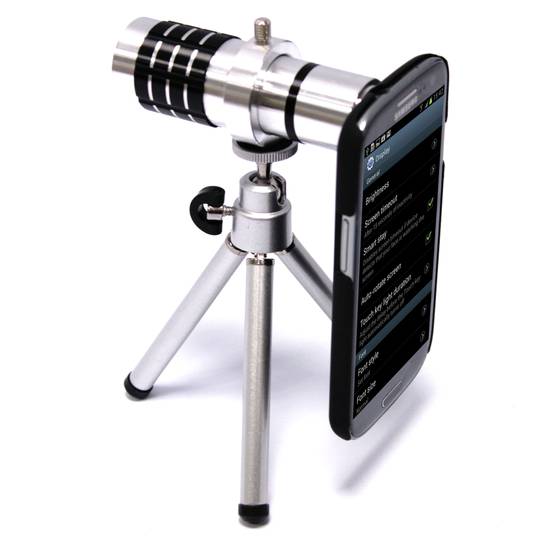 Téléobjectif 12X téléobjectif pour Samsung Galaxy S3 i9300 avec trépied