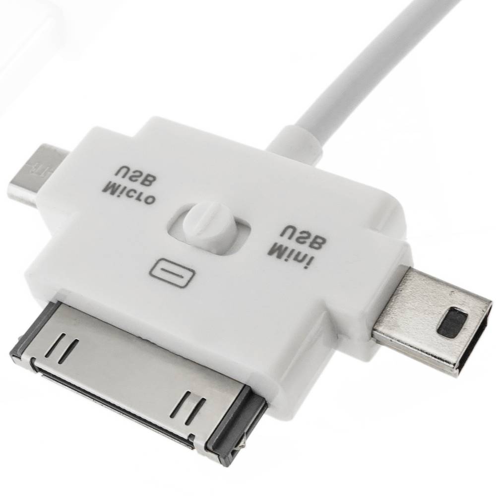 D'Apple 30pin pour adaptateur SD MMC MS TF cartes mémoire M2 USB -  Cablematic