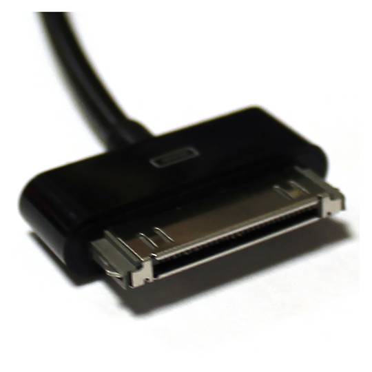 Sync e cabo de carga para iPhone iPod e iPad USB 1.8m preto