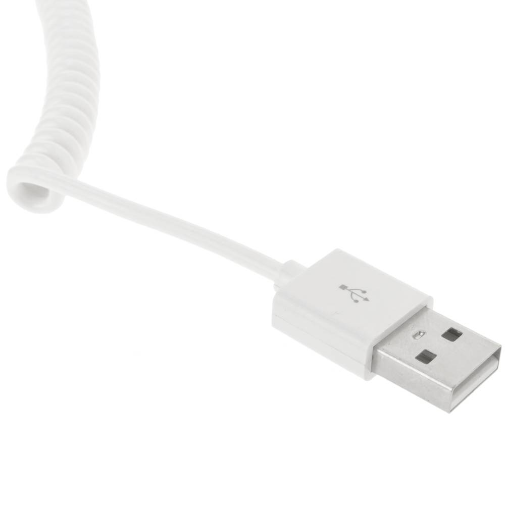 Sync e cabo de carga para iPhone iPod e iPad 30pin USB 1m encaracolado