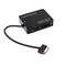 Leitor de Cartão de Memória e USB-hub para Samsung Galaxy Tab suporta SD MMC MS M2 preto TFlash