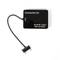 Leitor de Cartão de Memória e USB-hub para Samsung Galaxy Tab suporta SD MMC MS M2 preto TFlash