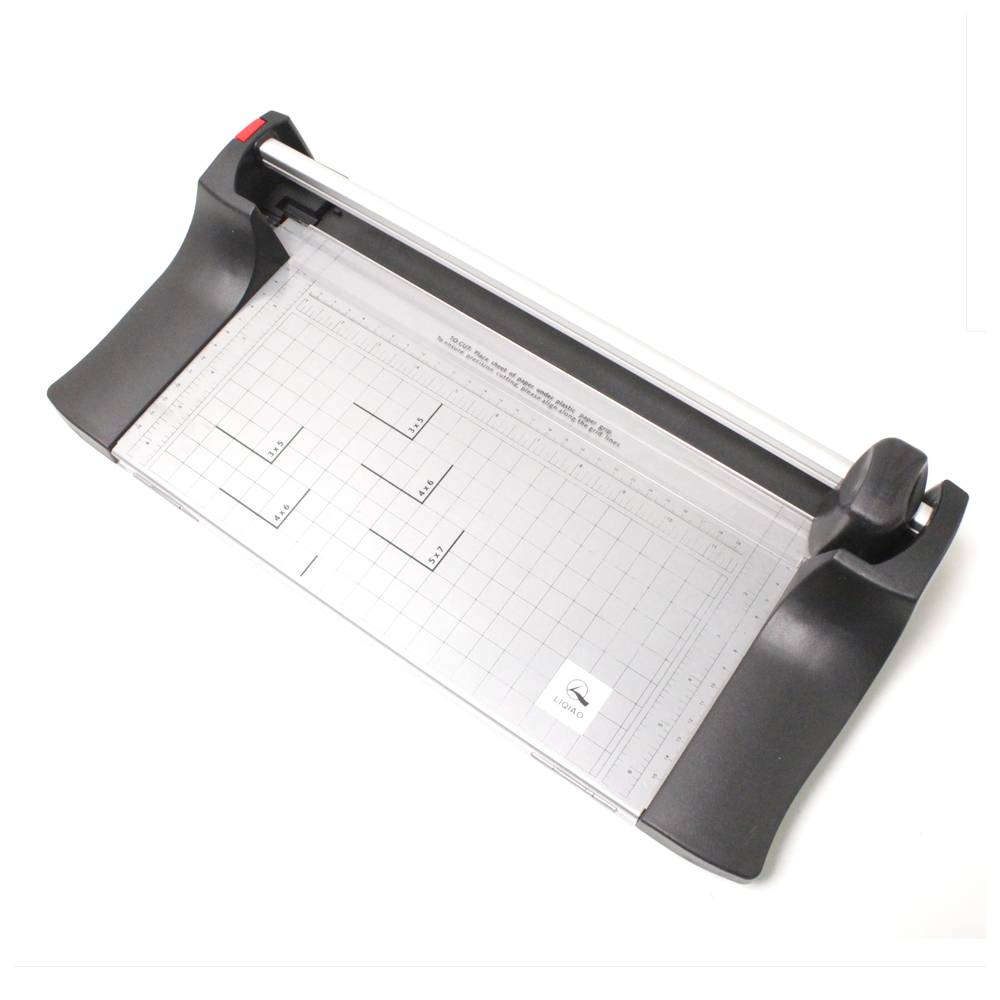 Shear folding A4 paper roll metal base