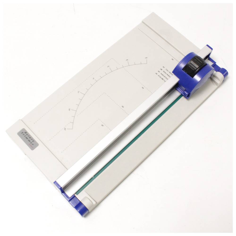 Cisalla de rodet per a paper A4 amb base plàstica