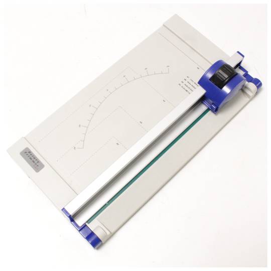 Cisalla de rodet per a paper A4 amb base plàstica