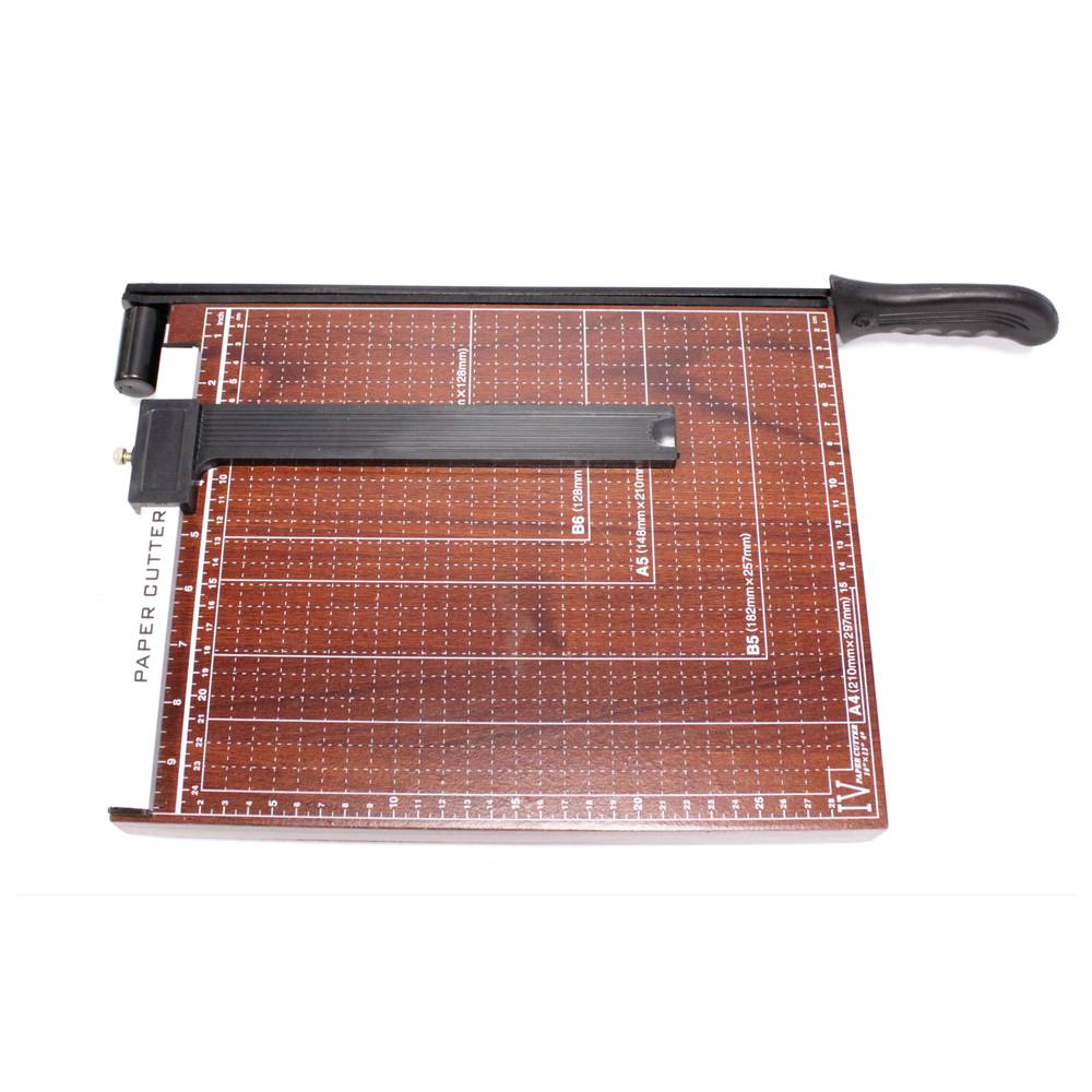 15" Paper Cutter A4 To B7 Metal Base Guillotine Page Trimmer Scrap Booking kkppO 
