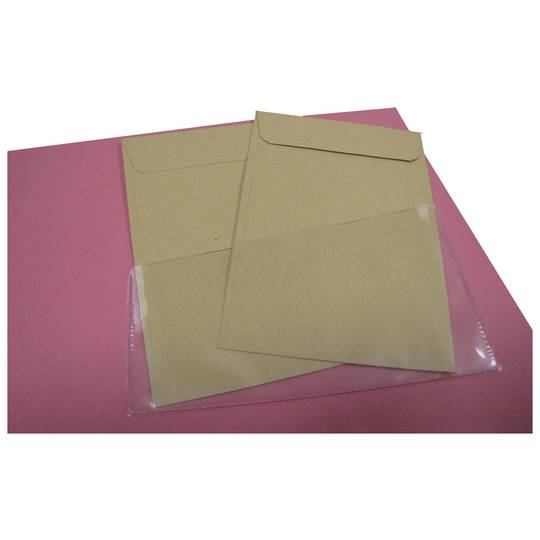 Samoprzylepna kieszeń trapezowa 155 x 90 mm (10 sztuk)