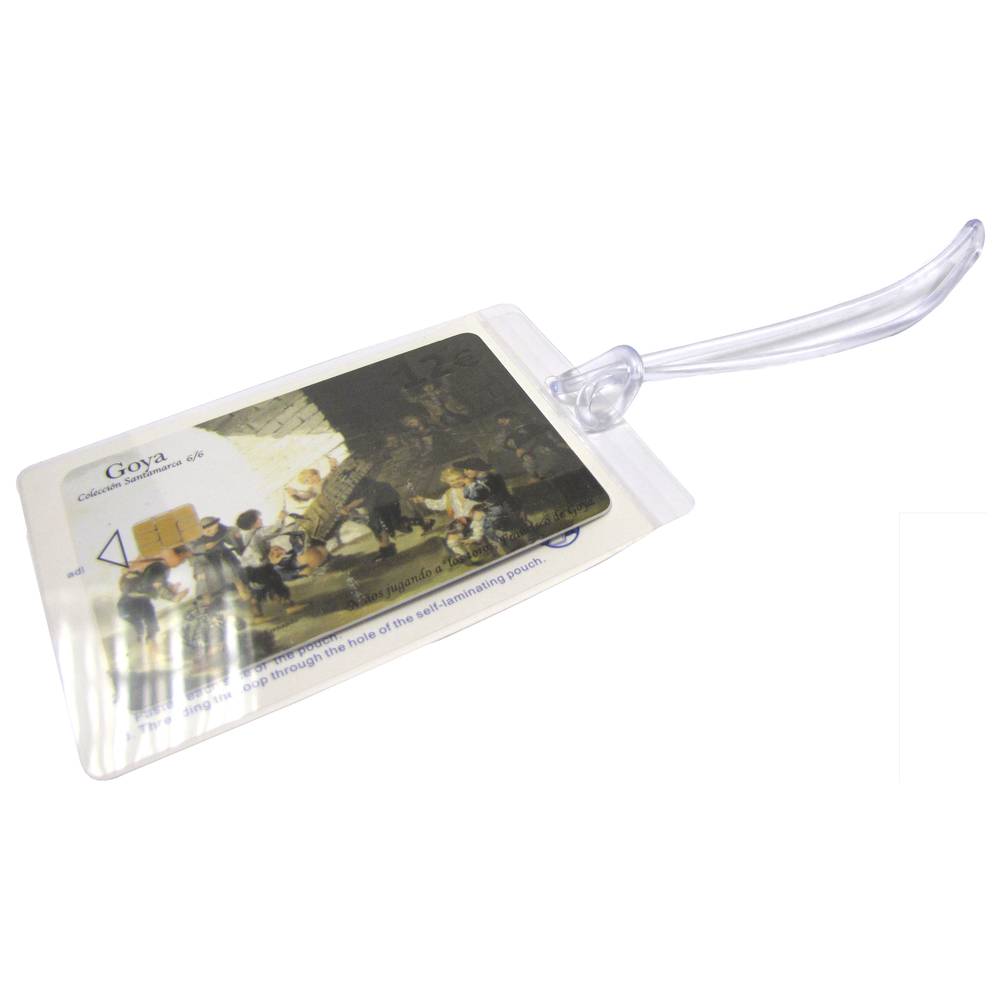 Anello adesivo trasparente 71 x 115 mm (10 pz)