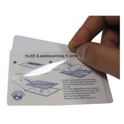 Funda autoadhesiva para plastificación de 114 x 164 mm (5 uds)